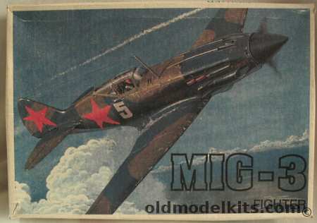 Unknown 1/72 Mig-3 Soviet Fighter plastic model kit